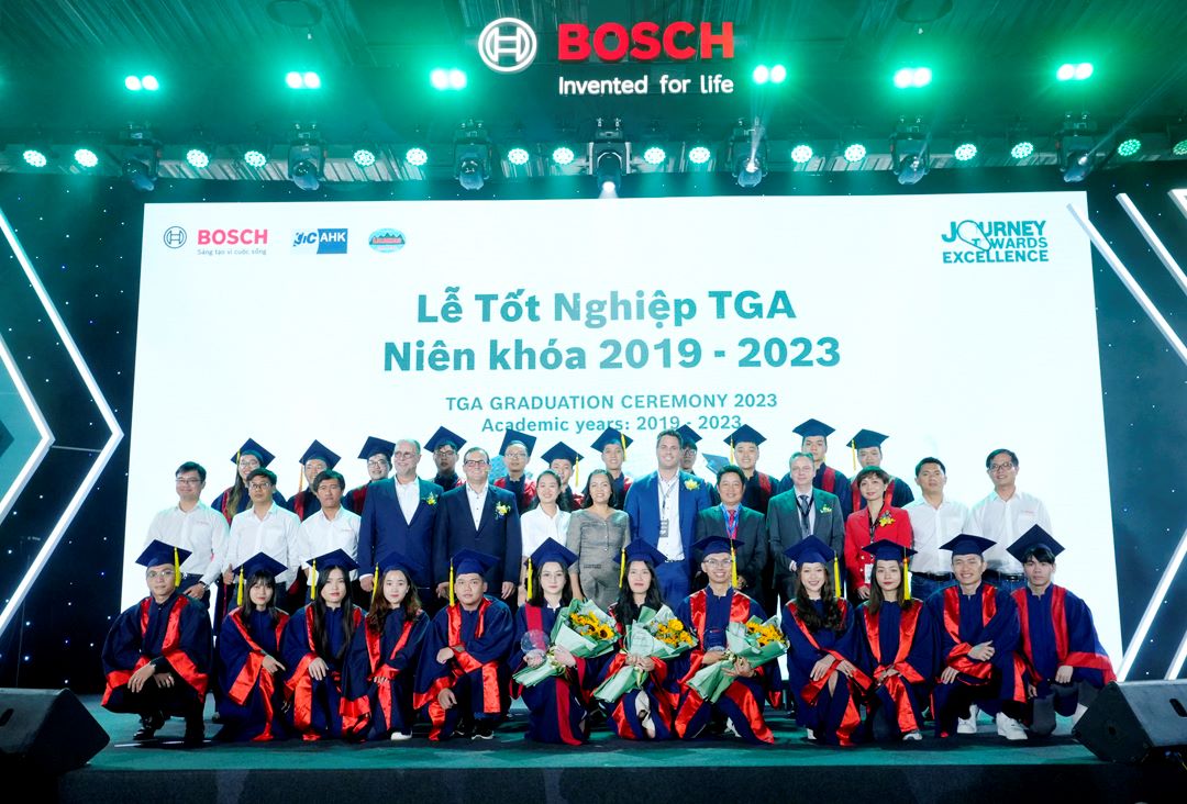 Bosch Việt Nam với hành trình 10 năm đào tạo nghề kỹ thuật công nghiệp